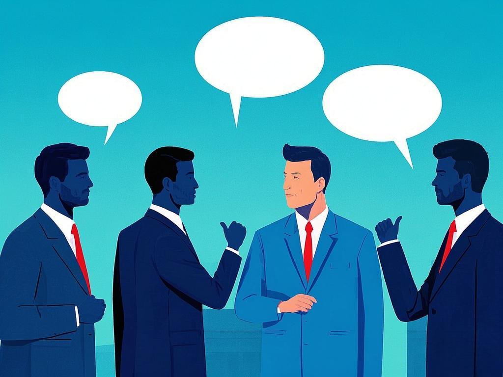 企业的四种股东概念图